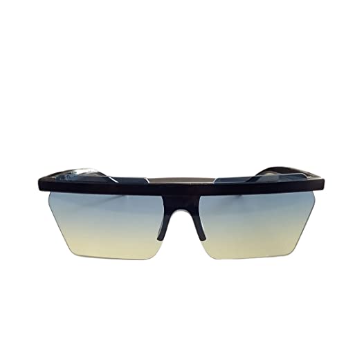 008 .VINTANGE SUNGLASSES OCCHIALI DA SOLE LENTI SBORDATE SQUADRATO UNISEX UV400 NOVITA 2022