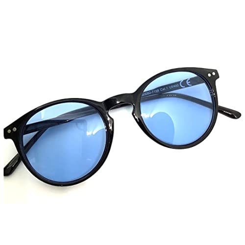 0037. Vintange Sunglasses OCCHIALI DA SOLE TONDI MODELLO ZEN TONDI ROTONDI RETRO VINTAGE UV400