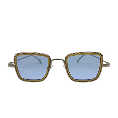 0025. Vintange Sunglasses OCCHIALI DA SOLE MONTATURA METALLO ELENGANT ELEGANTE LEGGERI QUADRATI PROTEZIONE RAGGI UV