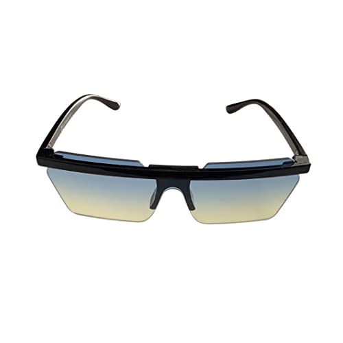 008 .VINTANGE SUNGLASSES OCCHIALI DA SOLE LENTI SBORDATE SQUADRATO UNISEX UV400 NOVITA 2022