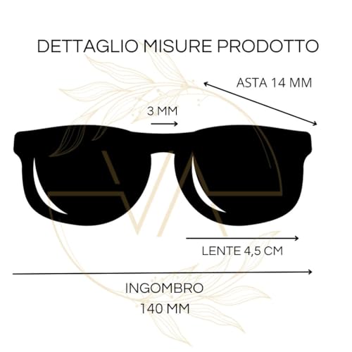 Vintange Sunglasses OCCHIALI DA SOLE MODELLO PRAGA FRADA DRADA UV 400 NOVITÀ 2023 GRANDI QUADRATI OVALI