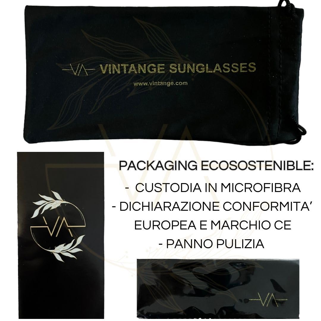 005. Vintange Sunglasses - Occhiali da sole modello DS 2 DSQUADRED2 full lente montatura ricercata preziosa novità 2024