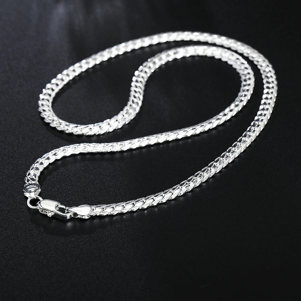 Silver Luxury Chain: Fashion Wedding Jewelry
